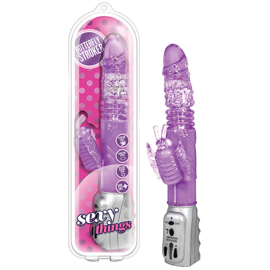 Sexy Things Butterfly Stroker - Purple Sexy Things Butterfly Stroker - Purple - UABDSM
