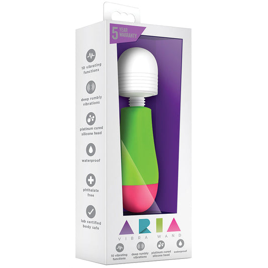 Aria - Vibra Wand - Lime Aria - Vibra Wand - Lime - UABDSM