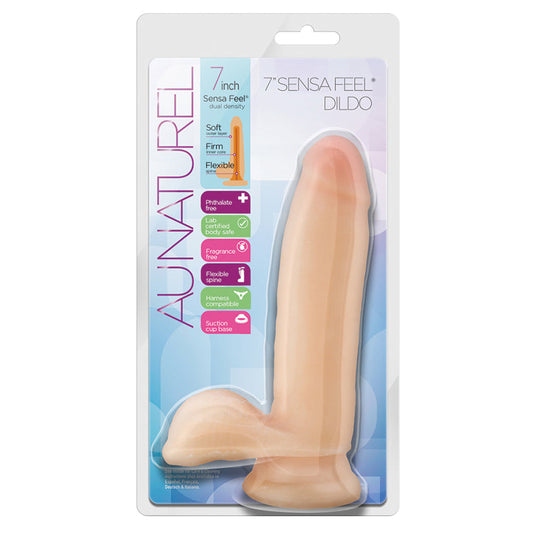 Au Naturel 7 Inch Sensa Feel Dildo - Beige Au Naturel 7 Inch Sensa Feel Dildo - Beige - UABDSM