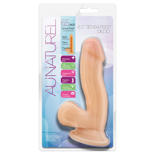 Au Naturel 6.5 Inch Sensa Feel Dildo - Beige Au Naturel 6.5 Inch Sensa Feel Dildo - Beige - UABDSM