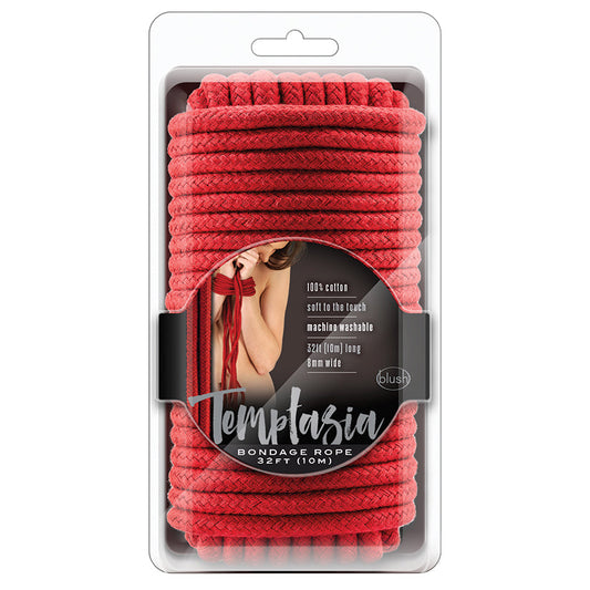 Temptasia - Bondage Rope - 32 Feet - Red Temptasia - Bondage Rope - 32 Feet - Red - UABDSM