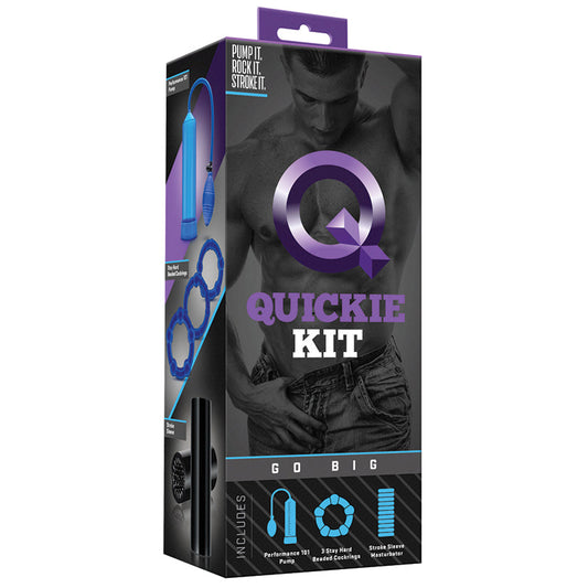 Quickie Kit - Go Big - Blue Quickie Kit - Go Big - Blue - UABDSM