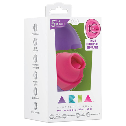 Aria Flutter Tongue-Purple 4.25 Aria Flutter Tongue-Purple 4.25 - UABDSM