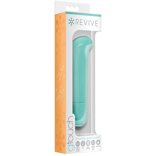 Revive G Touch - 10 Function G- Spot Vibrator - Tiffany Blue Revive G Touch - 10 Function G- Spot Vibrator - Tiffany Blue - UABDSM