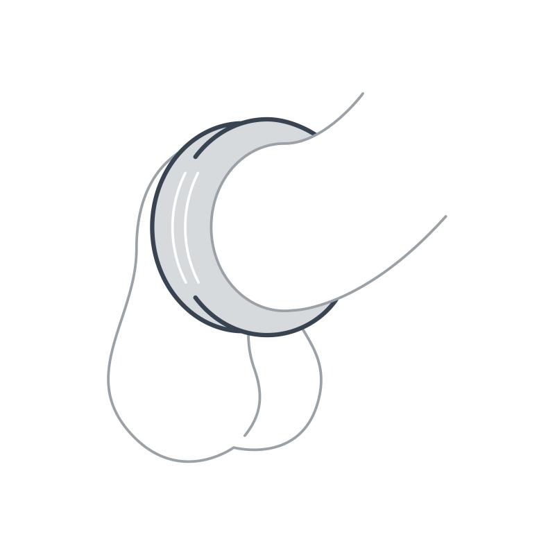 Boners Double Design Cock Ring - UABDSM