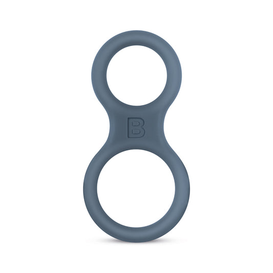 Boners Silicone Cock Ring And Ball Stretcher - Grey Boners Silicone Cock Ring And Ball Stretcher - Grey - UABDSM