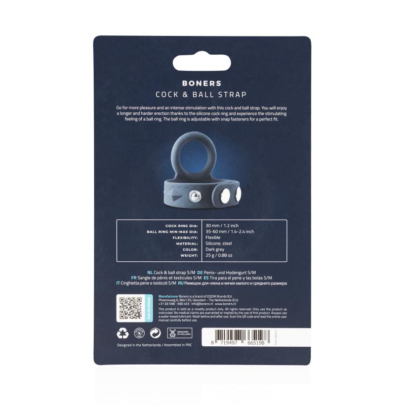 Boners Cock & Ball Strap - S/M - UABDSM