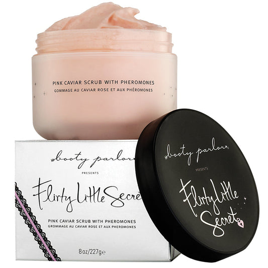 Flirty Little Secret Pink Caviar Scrub With Pheromones 8 Oz Flirty Little Secret Pink Caviar Scrub With Pheromones 8 Oz - UABDSM