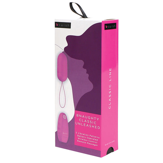 Bnaughty Classic Unleashed Bullet-Cerise Bnaughty Classic Unleashed Bullet-Cerise - UABDSM