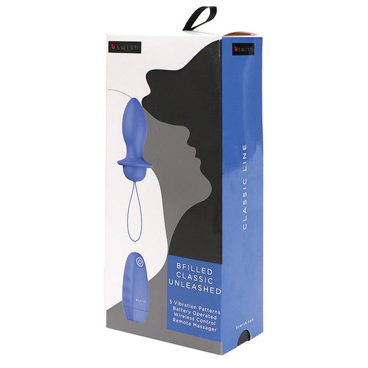 Bfilled Classic Unleashed Anal Plug-Denim Bfilled Classic Unleashed Anal Plug-Denim - UABDSM