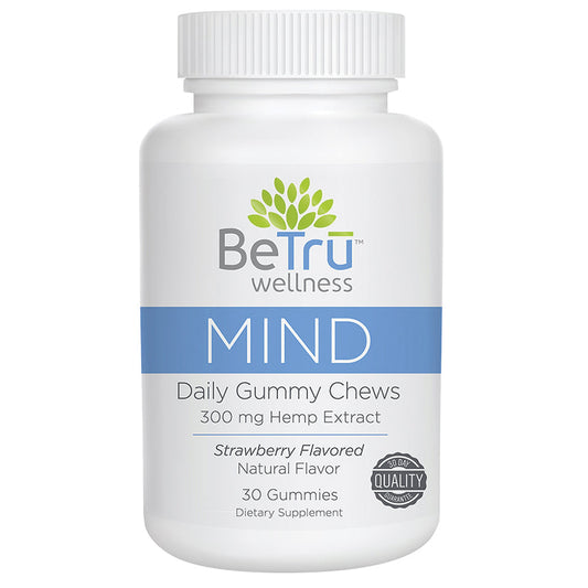 Be Tru Wellness Mind Gummy Chews Strawberry Bottle of 30 Be Tru Wellness Mind Gummy Chews Strawberry Bottle of 30 - UABDSM