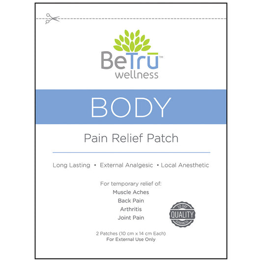 Be Tru Organics Body Pain Relief Patch Be Tru Organics Body Pain Relief Patch - UABDSM