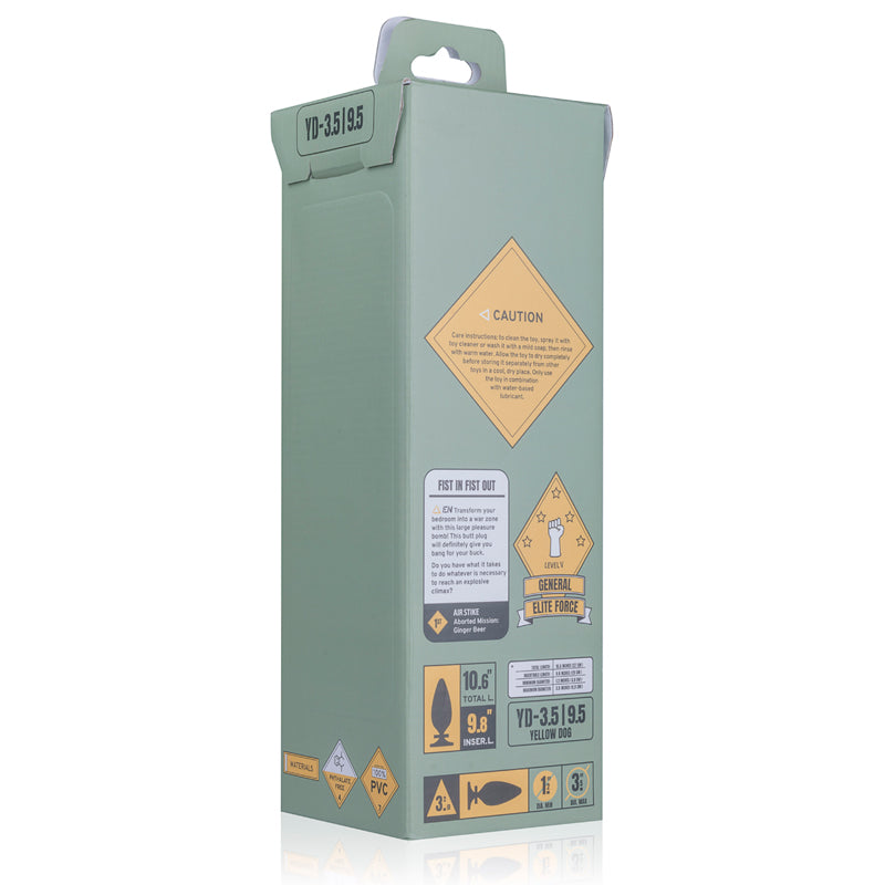 Yellow Dog Butt Plug - UABDSM