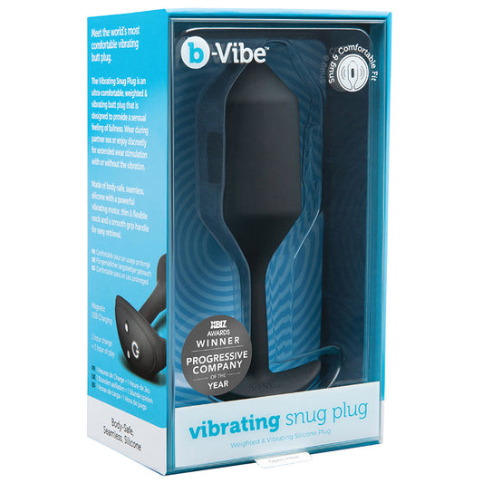 B-Vibe Vibrating Snug Plug-Black XL B-Vibe Vibrating Snug Plug-Black XL - UABDSM