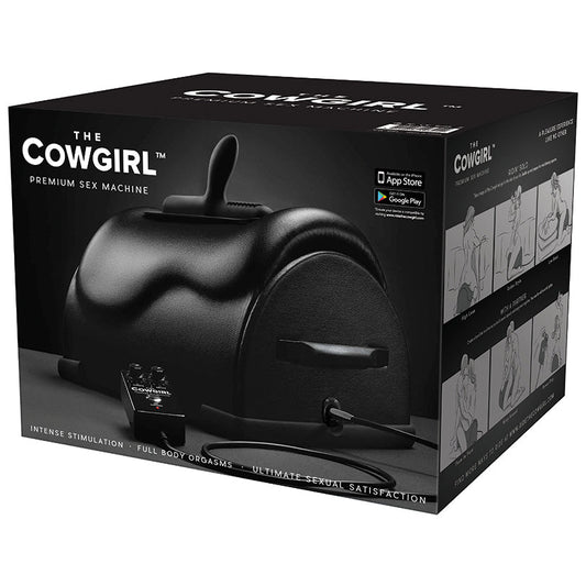 The Cowgirl Premium Riding Sex Machine-Black The Cowgirl Premium Riding Sex Machine-Black - UABDSM