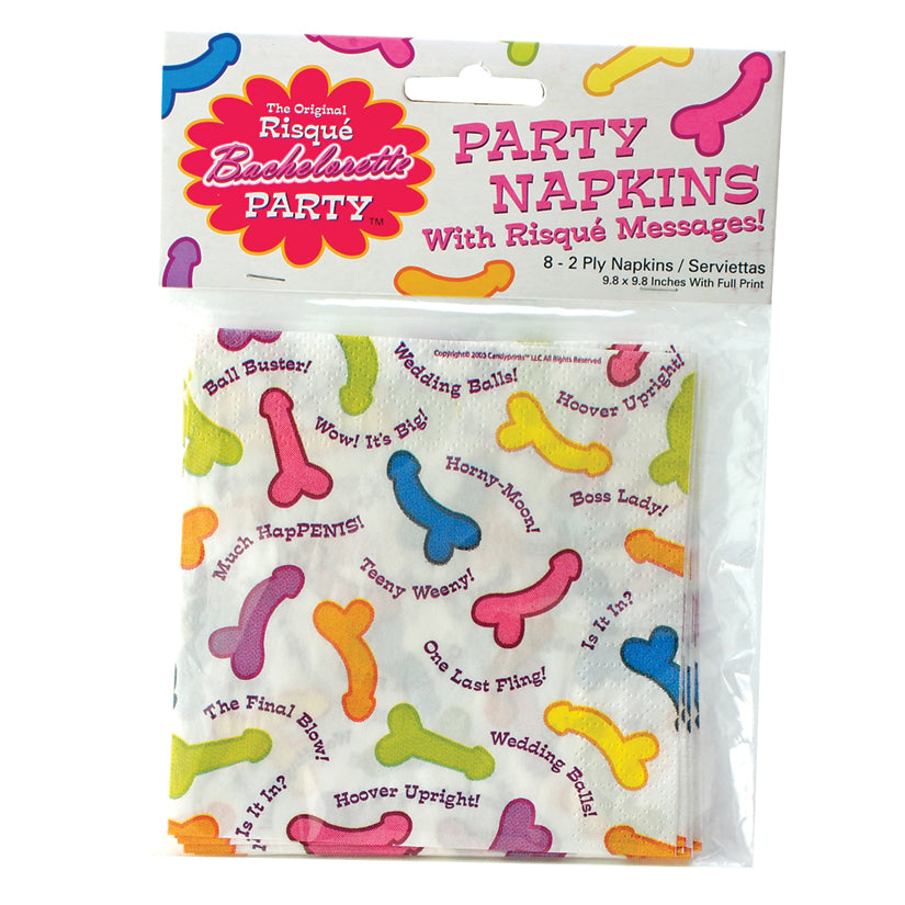 Risqué Bachelorette Party-Napkins (8 Pack) - UABDSM