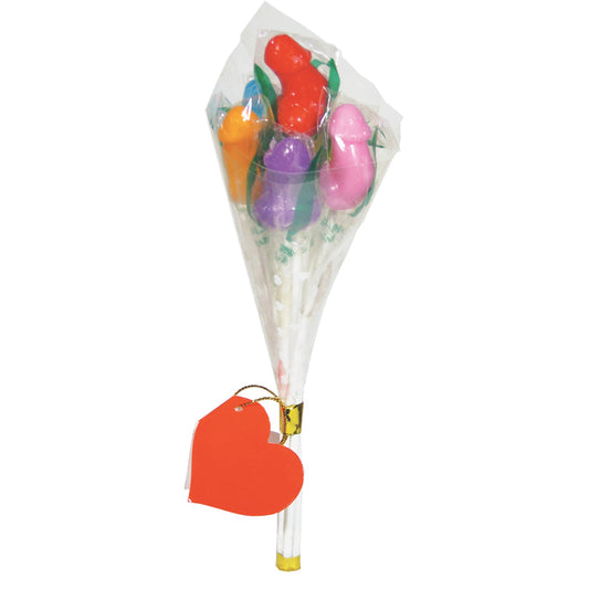 Candy Penis Bouquet - 12 Piece Display Candy Penis Bouquet - 12 Piece Display - UABDSM