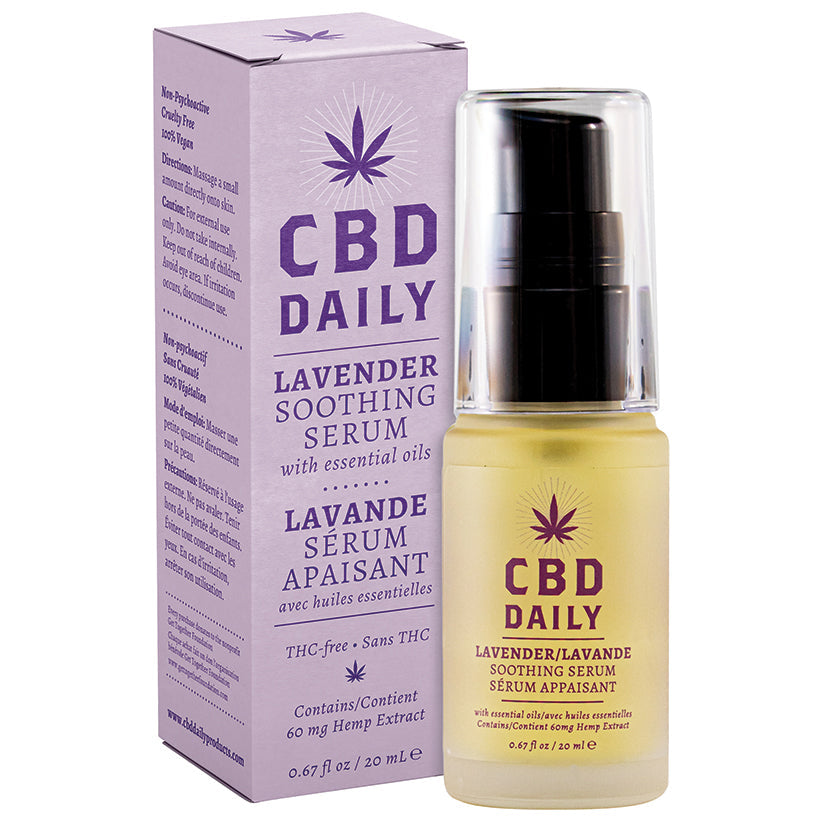 CBD Daily Soothing Serum-Lavender 0.67oz - UABDSM