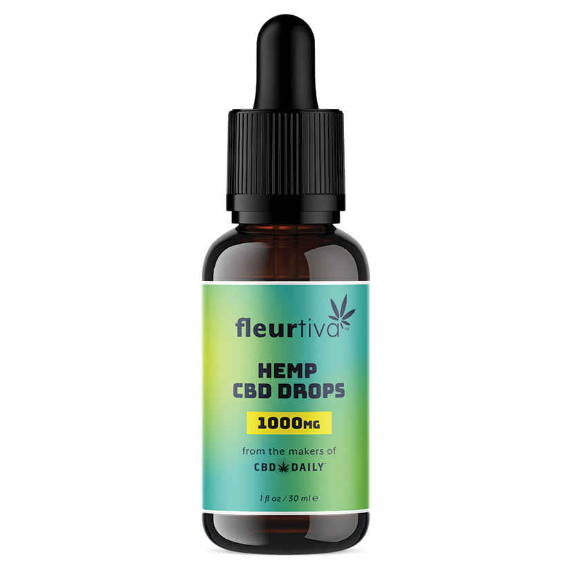 Fleurtiva Hemp CBD Drops 1000mg - UABDSM