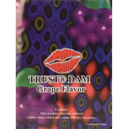 Dental Dam Condom-Grape Dental Dam Condom-Grape - UABDSM
