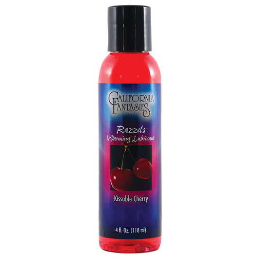 Razzels Warming Lube-Kissable Cherry 4oz Razzels Warming Lube-Kissable Cherry 4oz - UABDSM
