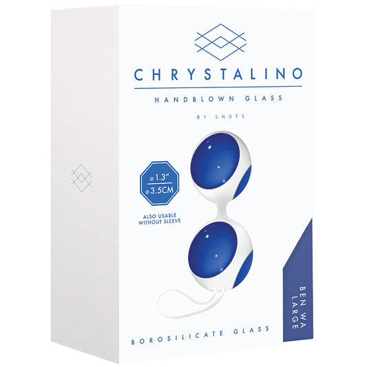 Chrystalino Ben Wa-Blue Large Chrystalino Ben Wa-Blue Large - UABDSM