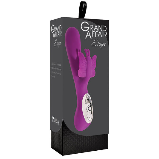 Grand Affair Escape Rechargeable-Royal Purple 8.75 Grand Affair Escape Rechargeable-Royal Purple 8.75 - UABDSM
