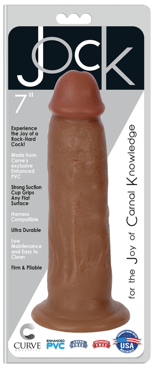 Jock 7 Inch Suction Cup Dildo - Medium - UABDSM