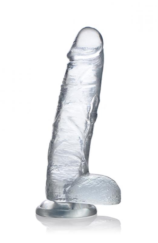 Jock C-Thru Transparent Dildo - 23 Cm Jock C-Thru Transparent Dildo - 23 Cm - UABDSM