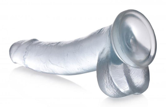 Jock C-Thru Transparent Dildo - 23 Cm - UABDSM