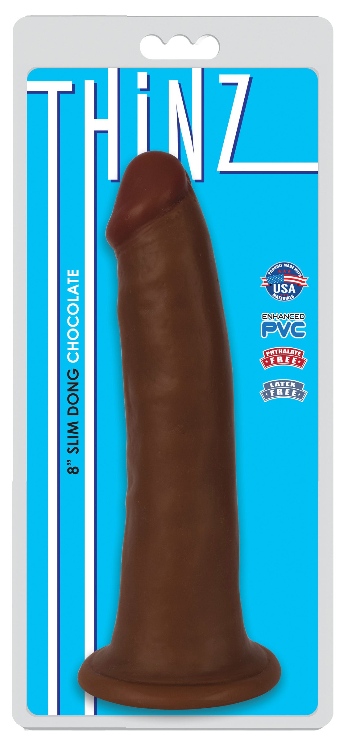 Thinz 8 Inch Slim Dildo- Medium - UABDSM