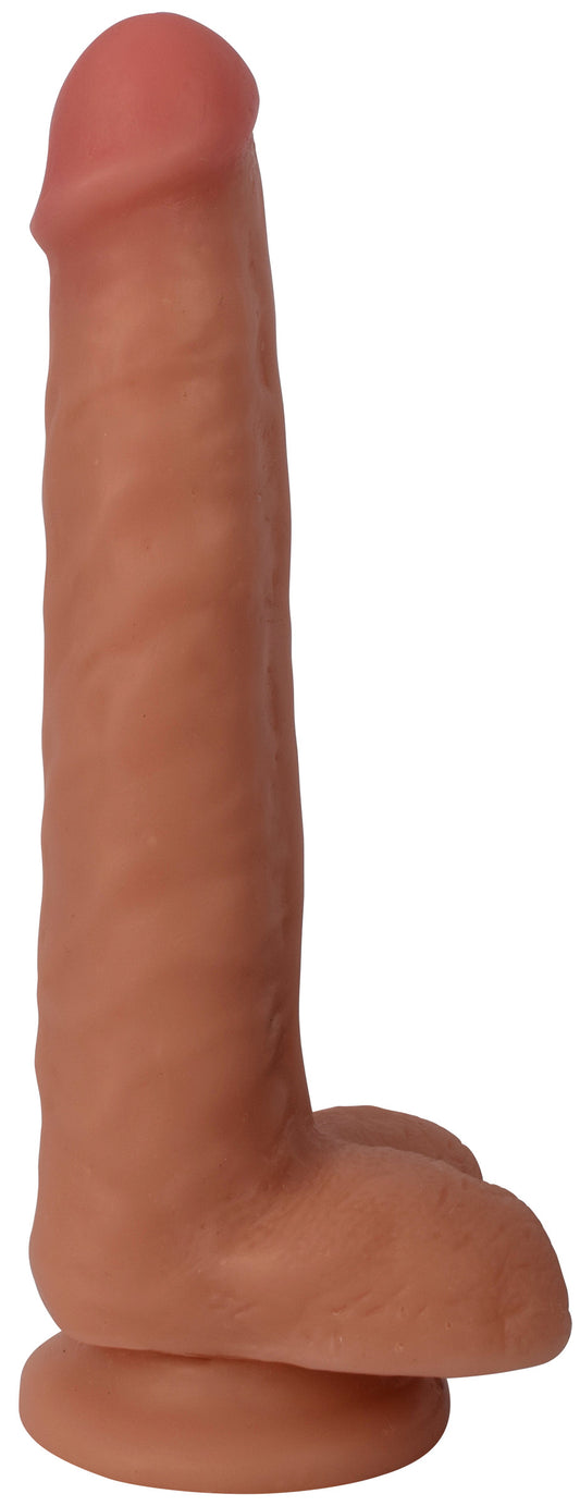 Thinz 8 Inch Slim Dildo with Balls - Light Thinz 8 Inch Slim Dildo with Balls - Light - UABDSM