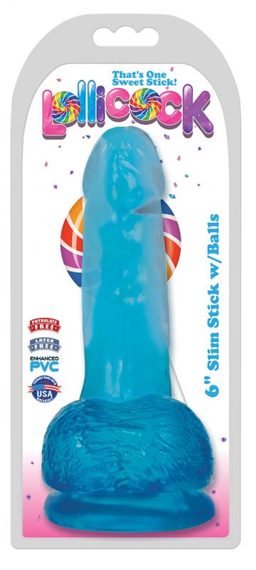 Dildo With Balls 15 CM - Berry Ice - UABDSM