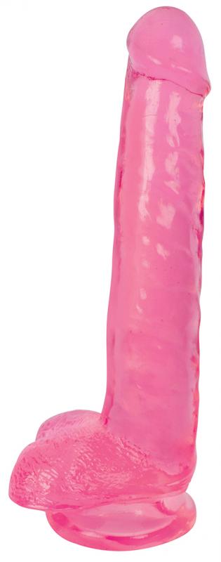 Dildo With Balls 20 CM - Cherry Ice Dildo With Balls 20 CM - Cherry Ice - UABDSM