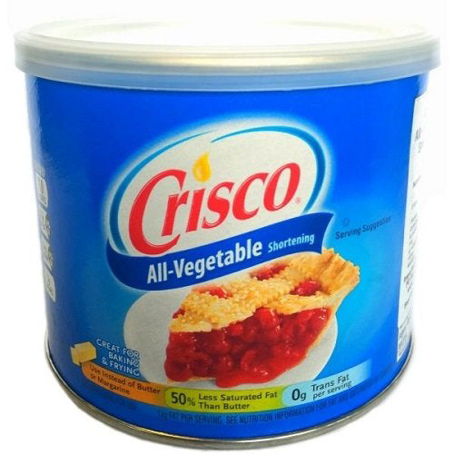 Crisco All Vegetable Shortening 453g Crisco All Vegetable Shortening 453g - UABDSM