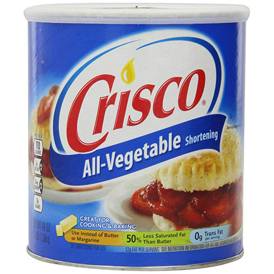 Crisco All Vegetable Shortening 1360g Crisco All Vegetable Shortening 1360g - UABDSM