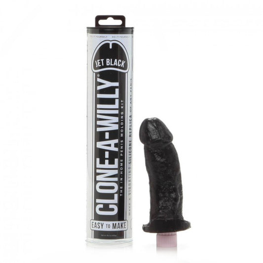 Clone A Willy Jet Black Vibrator Clone A Willy Jet Black Vibrator - UABDSM