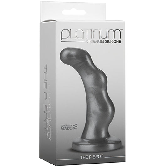 Platinum Premium Silicone - the P-Spot - Charcoal Platinum Premium Silicone - the P-Spot - Charcoal - UABDSM