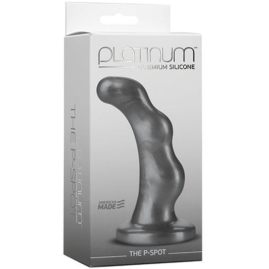 Platinum Premium Silicone - the P-Spot - Charcoal - UABDSM
