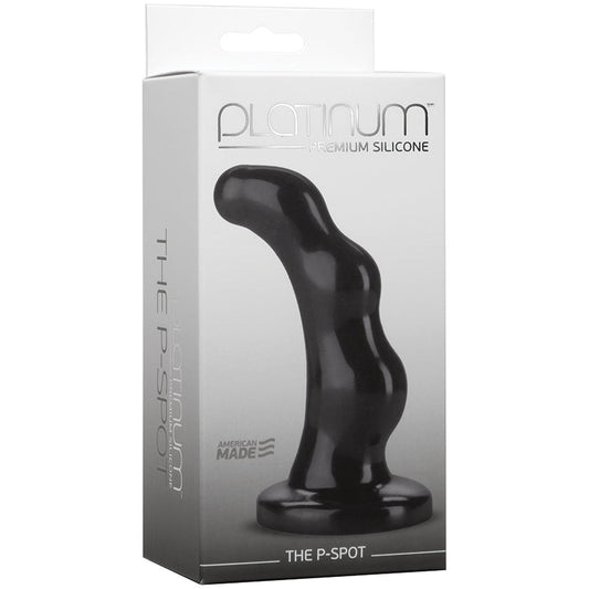 Platinum Premium Silicone - the P-Spot - Charcoal Platinum Premium Silicone - the P-Spot - Charcoal - UABDSM