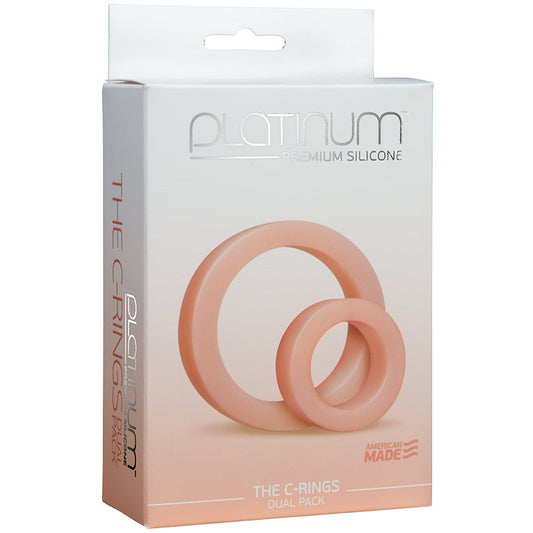 Platinum Premium Silicone - the C-Rings - White Platinum Premium Silicone - the C-Rings - White - UABDSM