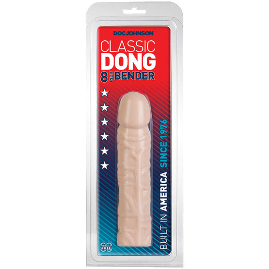 Classic 8 Dong - Bender - White Classic 8 Dong - Bender - White - UABDSM