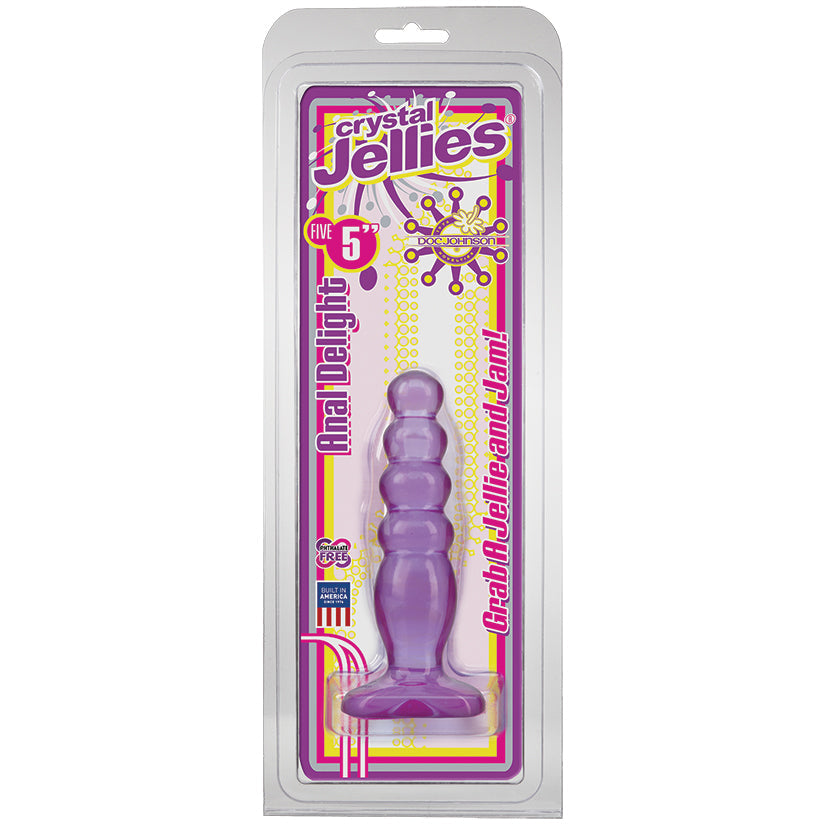 Crystal Jellies Anal Delight - Purple - UABDSM