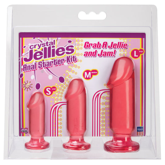Crystal Jellies Anal Starter Kit - Pink Crystal Jellies Anal Starter Kit - Pink - UABDSM