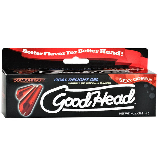 GoodHead Oral Delight Gel-Sexy Cinnamon 4oz GoodHead Oral Delight Gel-Sexy Cinnamon 4oz - UABDSM