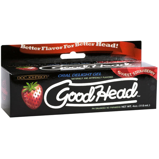 Good Head Oral Delight Gel 4 Oz - Strawberry Good Head Oral Delight Gel 4 Oz - Strawberry - UABDSM