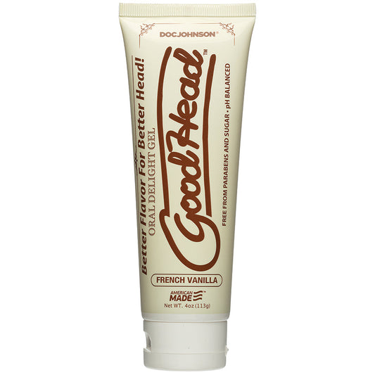 Goodhead - Oral Delight Gel - 4 Oz Tube - French Vanilla Goodhead - Oral Delight Gel - 4 Oz Tube - French Vanilla - UABDSM