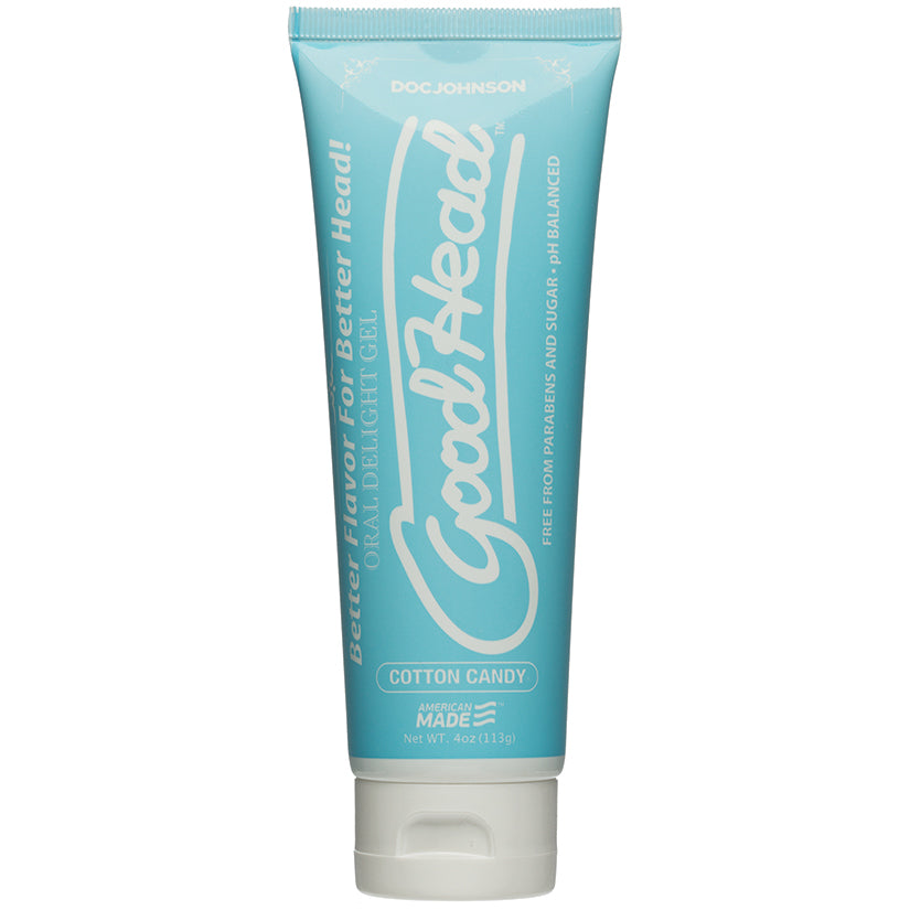 Goodhead - Oral Delight Gel - 4 Oz Tube - Cotton Candy - UABDSM