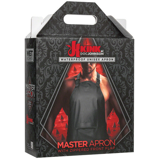 Kink By Doc Johnson Master Apron-Black Kink By Doc Johnson Master Apron-Black - UABDSM