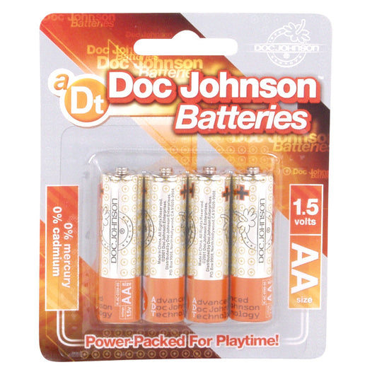Doc Johnson Batteries - AA - 4 Pack Doc Johnson Batteries - AA - 4 Pack - UABDSM